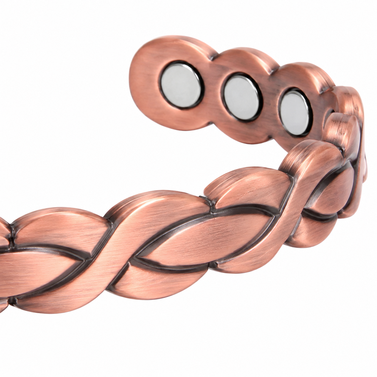 Aurora Weave Bracelet | צמיד נחושת מגנטי
