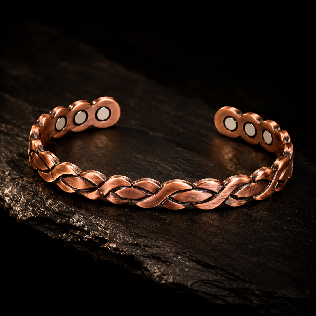 Aurora Weave Bracelet | צמיד נחושת מגנטי