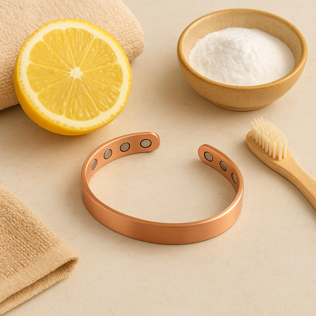 הברקת נחושת באמצעות לימון וסודה לשתיה