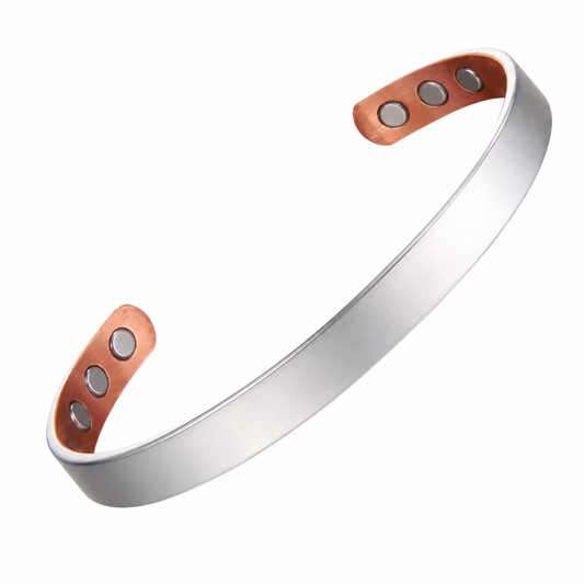 Aurora Silver Bracelet | צמיד נחושת מגנטי