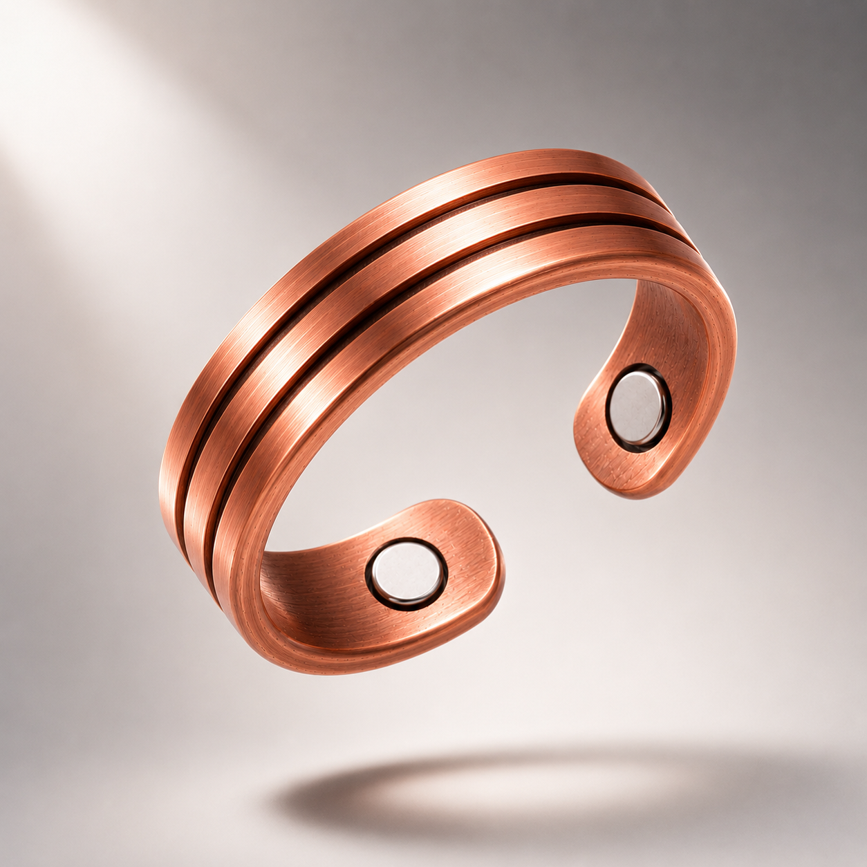 Aurora Trace Ring | טבעת נחושת מגנטית