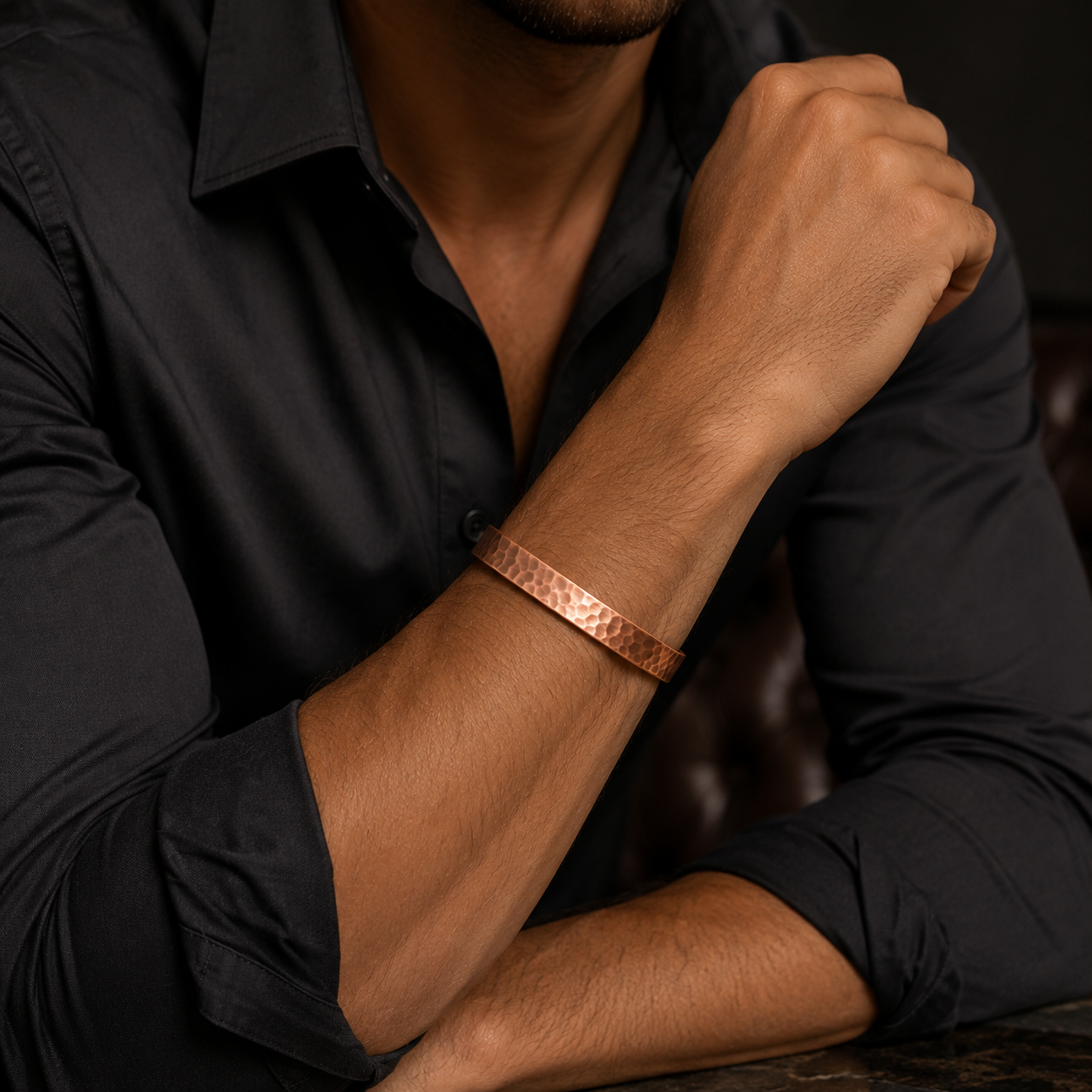 Aurora Dune Bracelet | צמיד נחושת מגנטי
