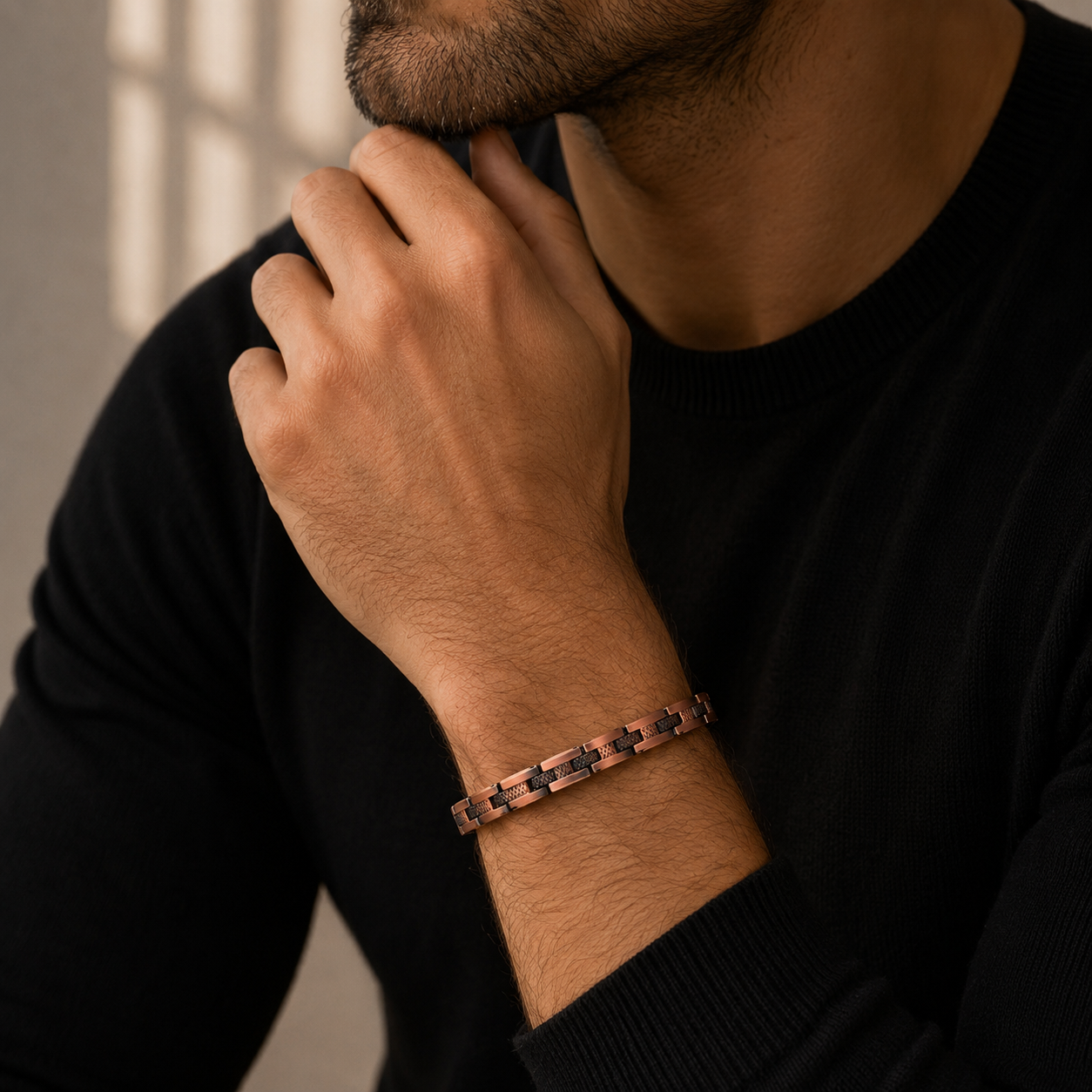 Aurora Forge Bracelet | צמיד נחושת מגנטי