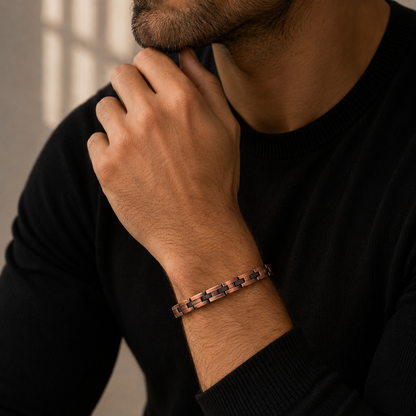 Aurora Forge Bracelet | צמיד נחושת מגנטי
