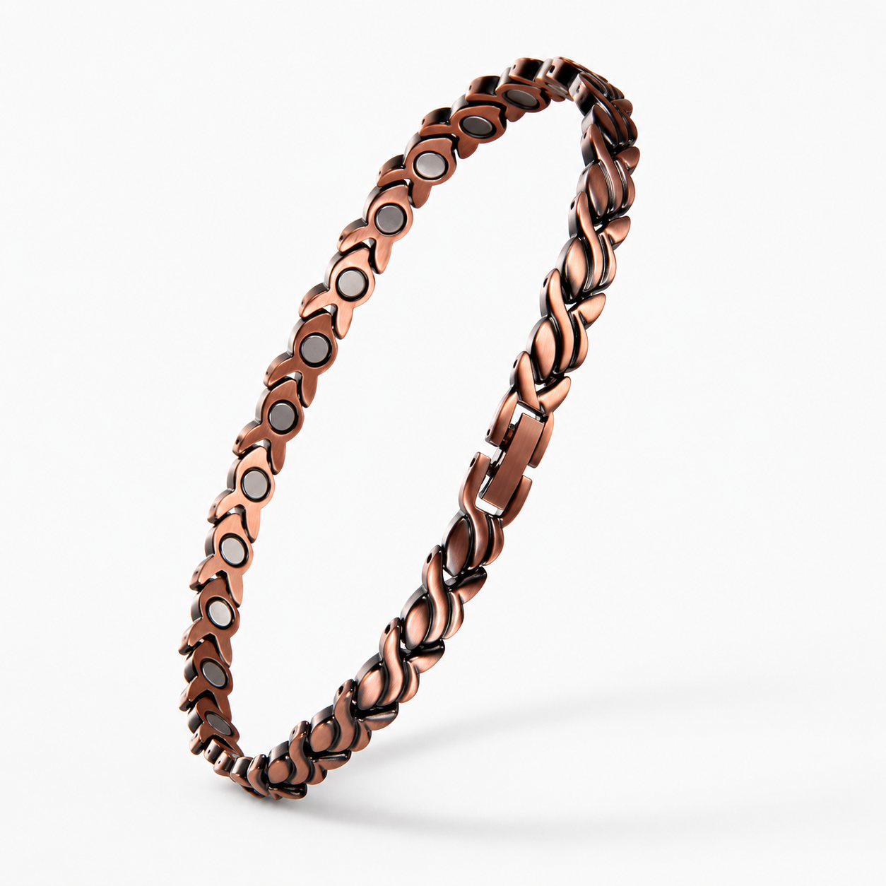 Aurora Bloom Anklet | צמיד נחושת מגנטי לרגל