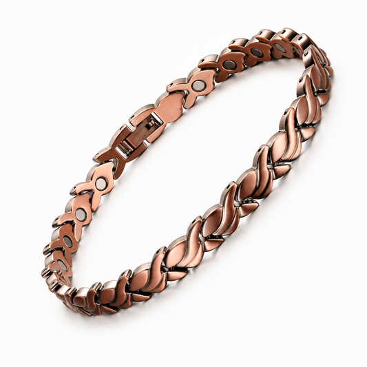 Aurora Bloom Bracelet | צמיד נחושת מגנטי