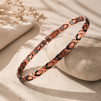 Aurora Grace Anklet | צמיד נחושת מגנטי לרגל