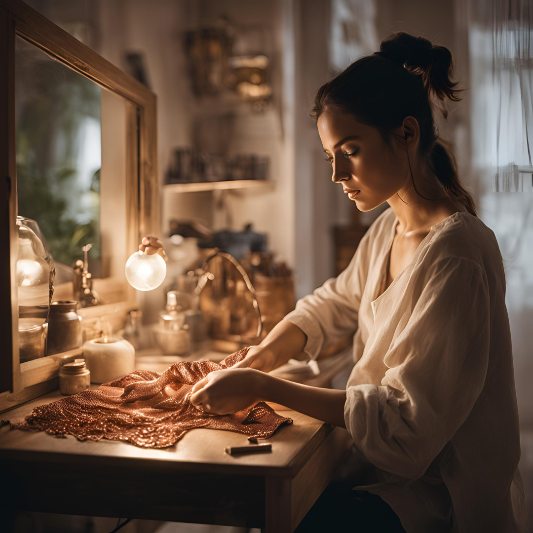 ניקוי תכשיטי נחושת