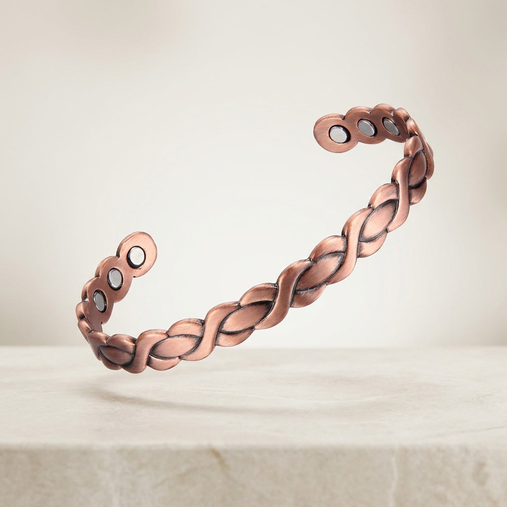 Aurora Weave Bracelet | צמיד נחושת מגנטי