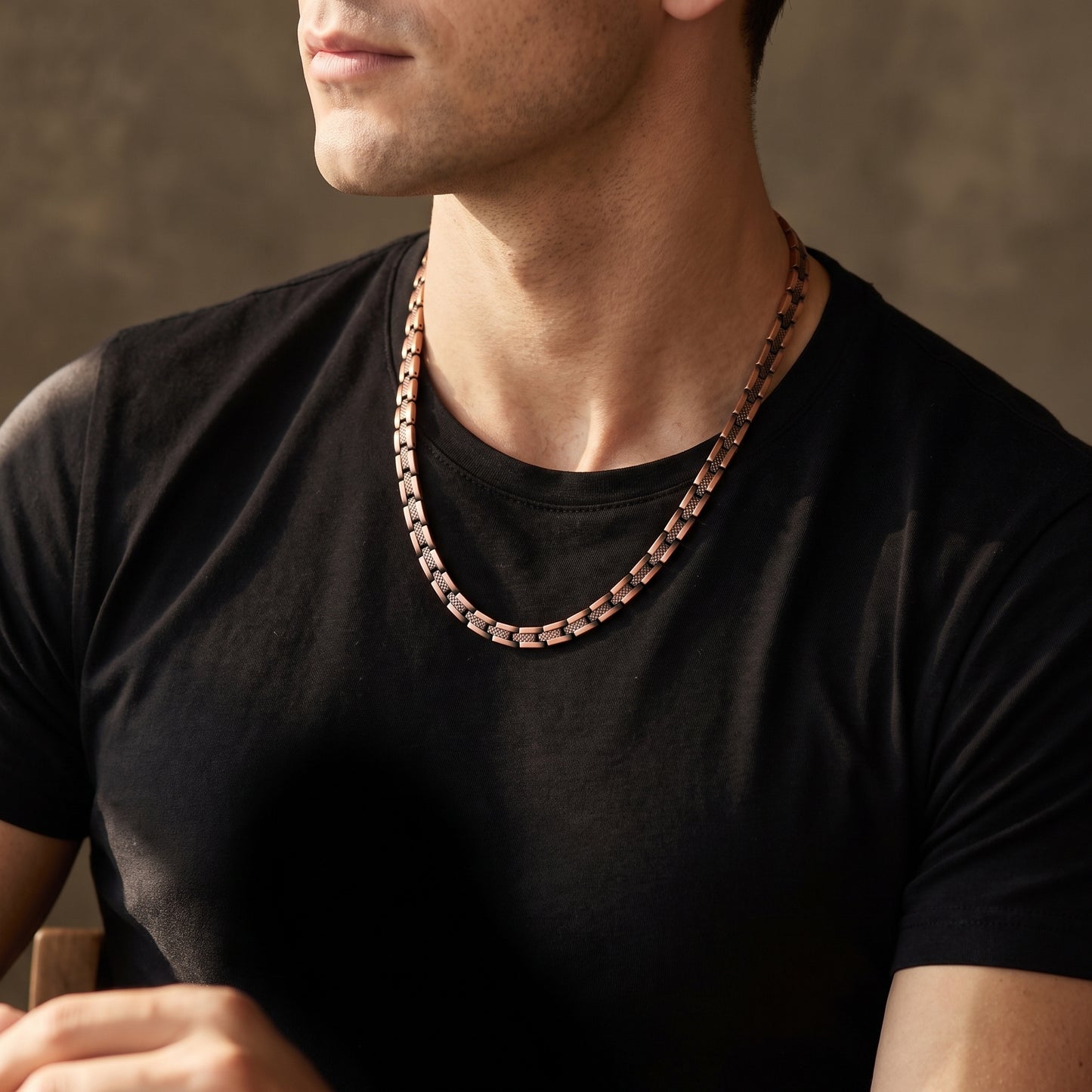 Aurora Forge Necklace | שרשרת נחושת מגנטית