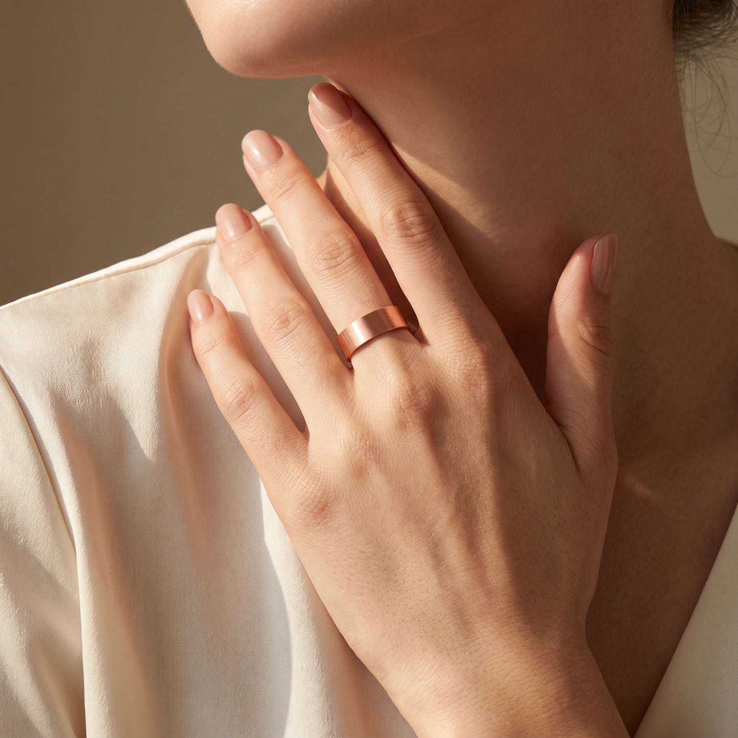 Aurora Essence Ring | טבעת נחושת מגנטית