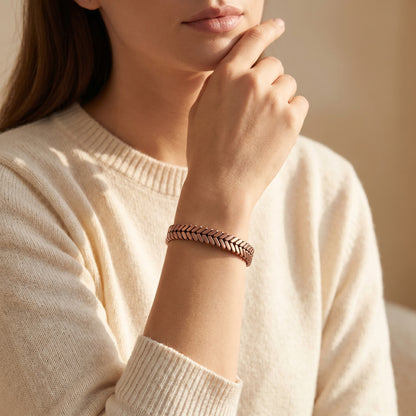 Aurora Vela Bracelet | צמיד נחושת מגנטי